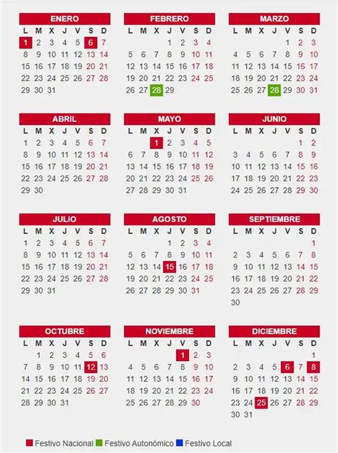 El Calendario Laboral En Andaluc A En Es Oficial Festivos Y
