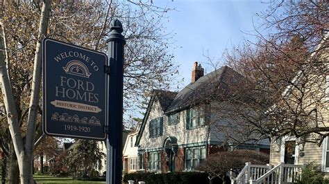 Ford Homes Historic District In Dearborn Built By Henry Ford Turns 100