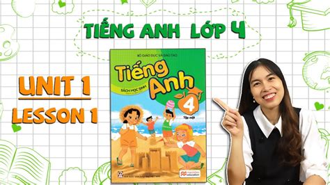 Học Tiếng Anh Lớp 4 Học Tiếng Anh Lớp 4 Unit 1 Nice To See You Again Lesson 1 Thaki