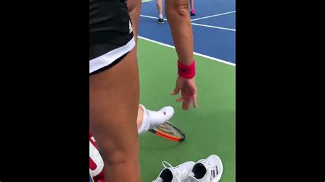 Kristina Mladenovic Sweaty Feet Youtube