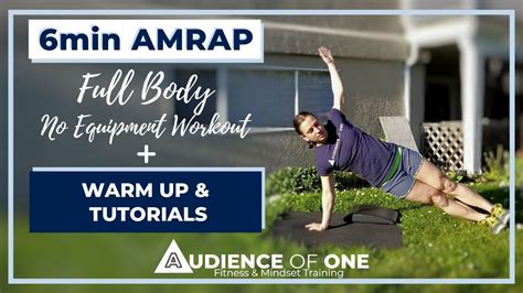Full Body Home Workout 6 Min Amrap Youtube