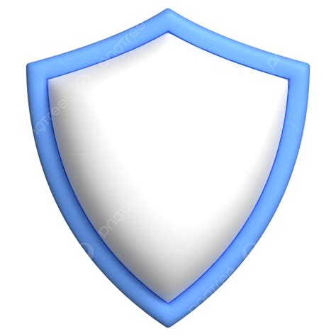 3d Blue Shield Clipart 3d Shield Shield Clipart Shield Png And