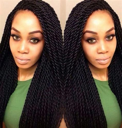 These Senegalese Twists Are So Gorgeous Senegalesetwist Senegalese