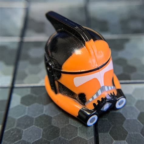 Arc Halloween Colt Trooper Helmet Orangeblack Clone Army Customs