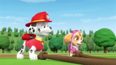 Paw Patrol Pups And The Kitty Tastrophepups Save The Train Part 1