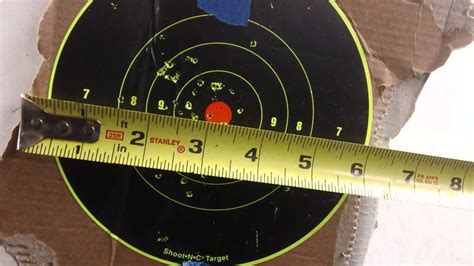 22lr Cci Shot Shell How Far Of A Spread With A 6 In Barrel Shot