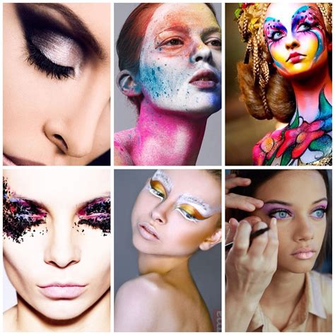Creative Fashion Makeup Collage Inspiration Makeup Collage Fashion