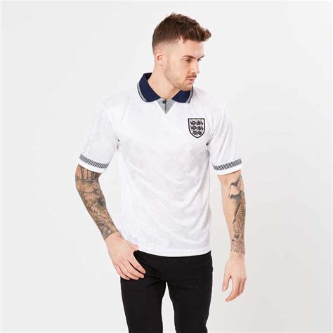 The world's biggest collection of football shirts. England 1990 World Cup Final No19 shirt | England Retro ...