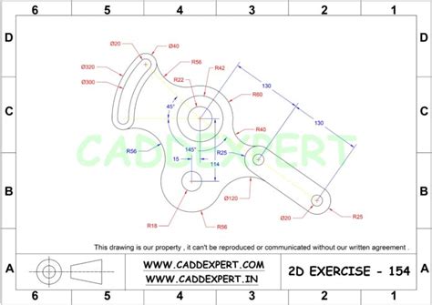 Autocad 2d Drawing For Students Caddexpert
