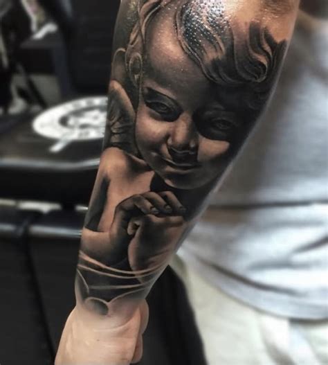 65 Adorable Cherub Tattoos And Designs With Meanings
