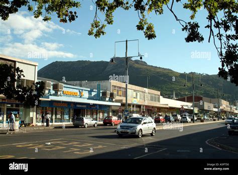 Paarl Western Cape South Africa Rsa Town Centre Stock Photo Alamy