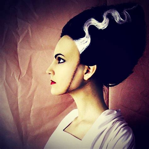 So i'm totally late to the game, but i came across this forum in hopes of finding a tutorial for the bride of frankenstein dress. DIY Bride of Frankenstein Costume | Bride of frankenstein halloween costume, Bride of ...