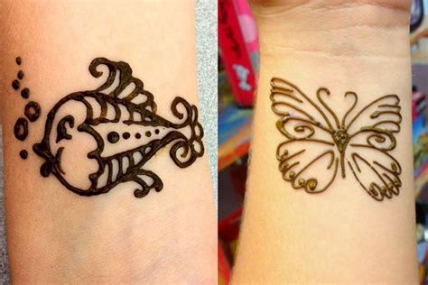 Quick And Easy Henna Designs For Kids They Wil Absolutely Love