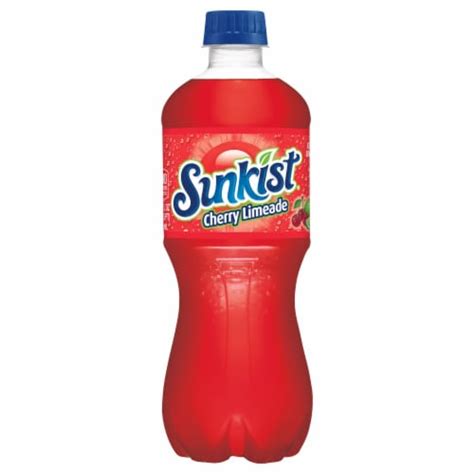 Sunkist Cherry Limeade Soda 20 Fl Oz Foods Co