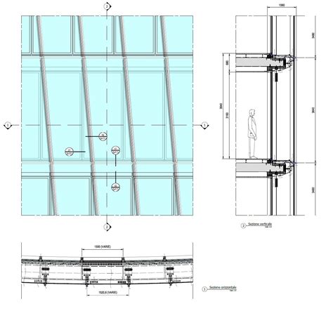 Double Skin Façades Curtain Wall Detail Double Glass Curtain Wall