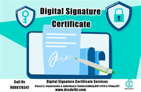 Digital Signature Certificate | Digital signature, Digital certificate, Digital india