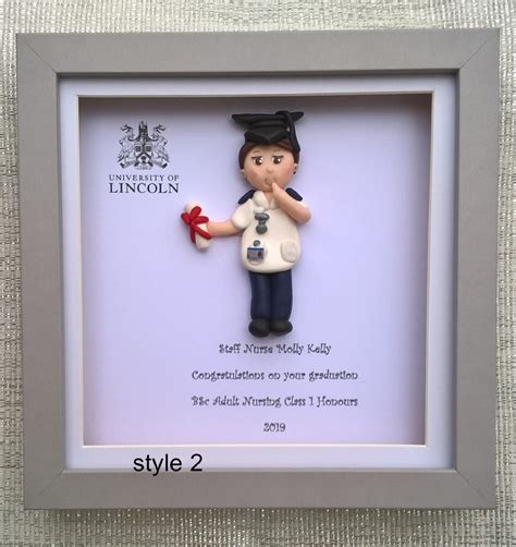 Personalised Picture Nurse Midwife Graduation By Hot Dough Creations