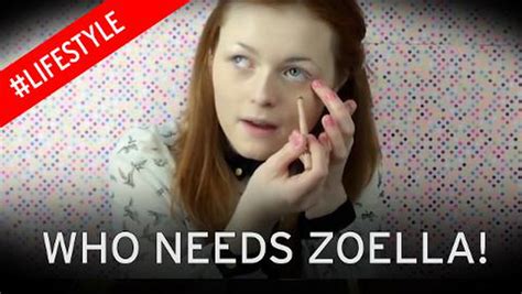 blind girl gives zoella a run for her money as amazing make up tutorials rack up over 400 000