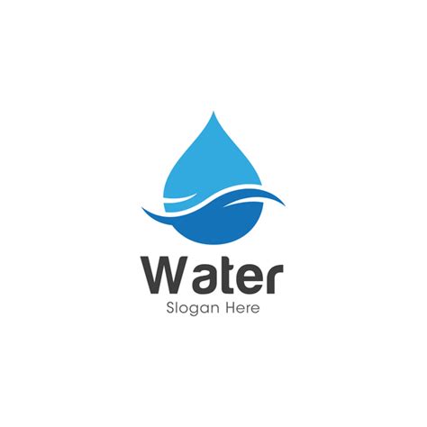 Vector Water Logo Design 01 Free Download