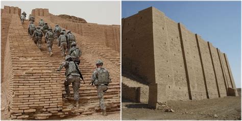 The Great Ziggurat Of Ur Iraq True Landmark Of Ancient Mesopotamian