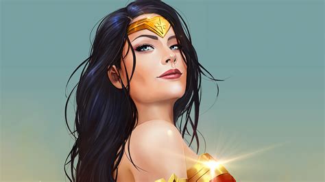 Wonder Woman Anime Wallpaper