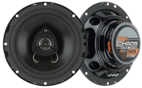 65 3 Way Chaos Erupt Series Coaxial 4 Ohm Pair Car Audio Speakers