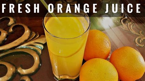 Fresh Orange🍊juice🍹homemade Recipe How To Make Easy Squeezed Orange