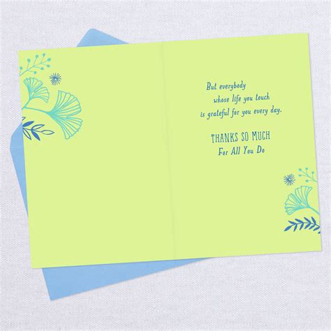 Giving Caring And Working Hard Thank You Card Greeting Cards Hallmark
