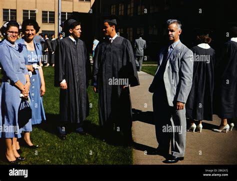1950s High School Graduation Hi Res Stock Photography And Images Alamy