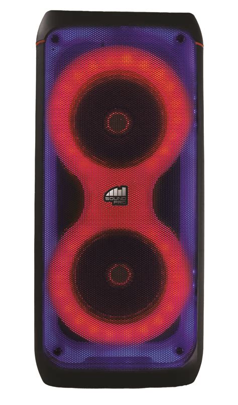 Portable Dual 8 Bluetooth Party Speakers With Multi Color Blaze 8