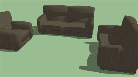Sofa Set 3d Warehouse
