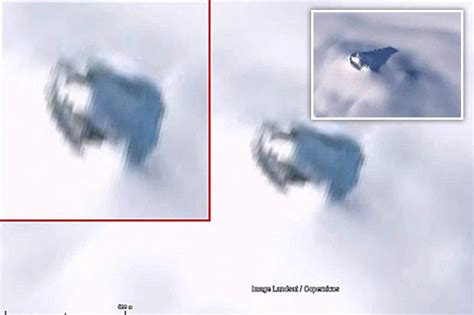 Secret Ufo Crash Site ‘identified In Satellite Images Of Antarctica