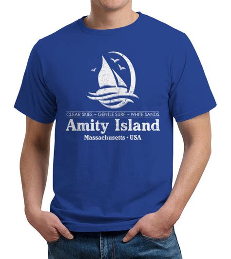 Amity Island T Shirt Fivefingertees