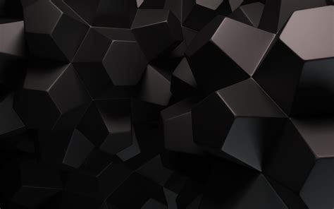 Download Wallpaper For 2560x1080 Resolution Black Abstract Shapes