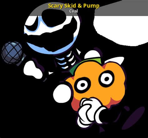 Skid and pump messing around (read desc). Scary Skid & Pump Friday Night Funkin' Skin Mods