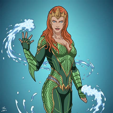 Aquawoman Enhanced Earth 27 Commission — Phil Cho