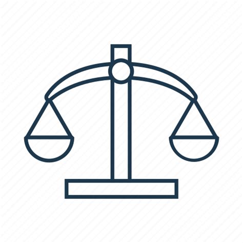 Balance Fair Fairness Just Justice Weigh Weight Icon