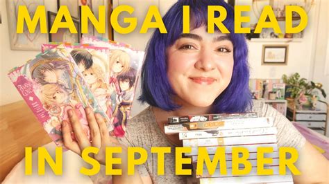 Manga I Read In September Manga Round Up 8 Youtube