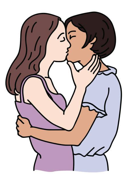 200 Cartoon Of A Lesbian Kissing Illustrations Graphiques Vectoriels Libre De Droits Et Clip