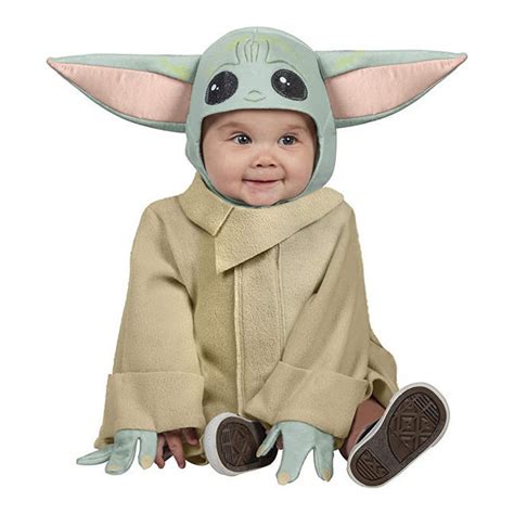 Disfarce De Baby Yoda The Mandalorian De Star Wars Para Bebé Por 2675