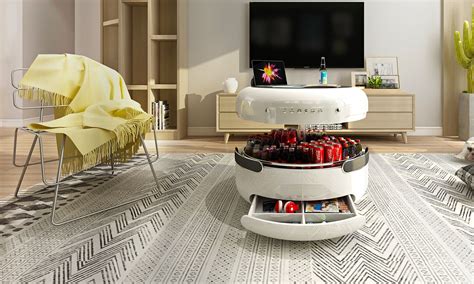 It is the multipurpose coffee table that can increase your productivity for sure. This Ambitious Coffee Table Is Also A Fridge, A Bluetooth ...