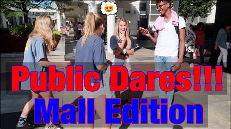 Public Interview Public Dares Mall Edition Youtube
