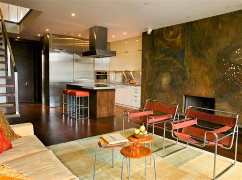 Al considerar el diseño de un comedor en su hogar, usted debe tener en cuenta la decoración y los muebles. Chimenea en el salón 25 ideas originales
