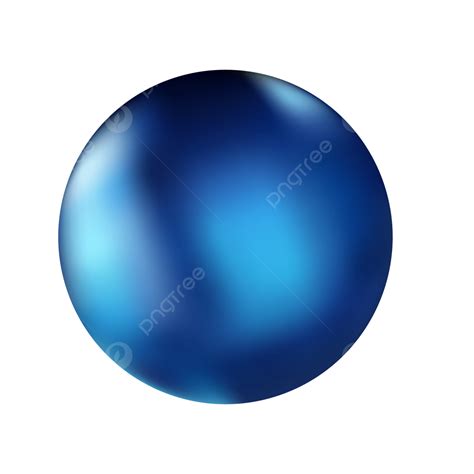 Blue 3d Circle