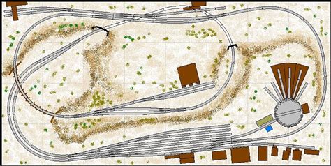 4x8 N Scale Old West Layout Plan Thats Now Spinning Out Of Control
