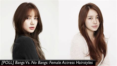 [poll] bangs vs. no bangs: female actress hairstyles