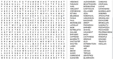 Pin Free Hard Printable Word Search Puzzles On Pinterest Word Search