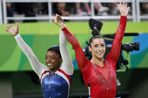 Us Womens Gymnastics Team Wins Gold In Blowout At Summer Olympics In Rio New York Daily News