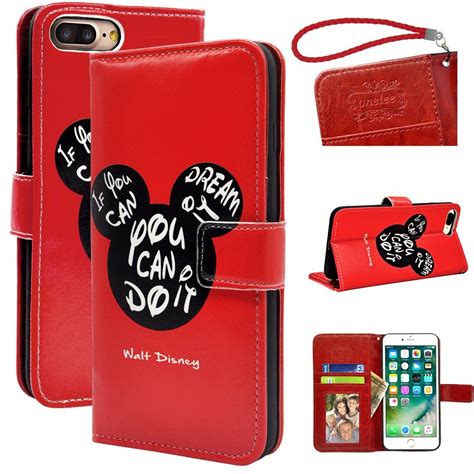 Disney Discovery Assorted Disney Wallet Cell Phone Cover Case