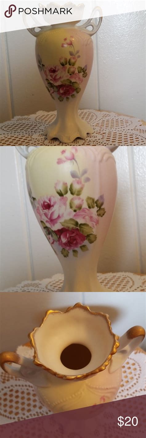 Burton And Burton Floral Vase Bin 1 Floral Vase Floral Vintage Fashion